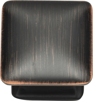 Atlas Homewares Alcott Square Knob 1 1/4 Inch Venetian Bronze