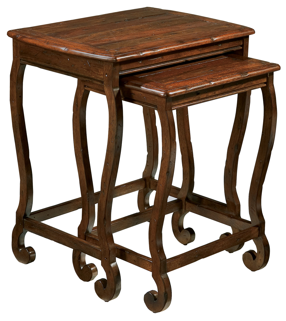 Hekman 87217 Rue De Bac 24.75in. x 18in. x 28in. Nesting Tables