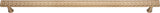 Atlas Homewares Mandalay Appliance Pull 18 Inch (c-c) Champagne
