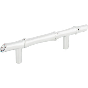 Atlas Homewares Bamboo Pull 3 Inch (c-c) Polished Chrome