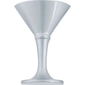 Atlas Homewares Martini Glass Knob 2 Inch Brushed Nickel