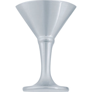Atlas Homewares Martini Glass Knob 2 Inch Brushed Nickel