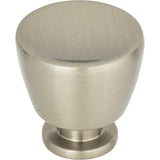 Atlas Homewares Conga Knob 1 1/4 inch Brushed Nickel