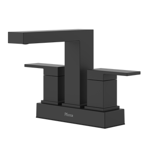 Dumont 2-Handle Centerset Lavatory Faucet in Spot Defense Matte Black