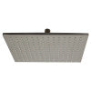 ALFI brand LED12S-BN Brushed Nickel 12" Square Multi Color LED Rain Shower Head