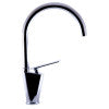 ALFI brand AB3600-PC Polished Chrome Gooseneck Single Hole Bathroom Faucet