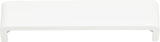 Atlas Homewares Platform Pull 6 5/16 Inch (c-c) High White Gloss