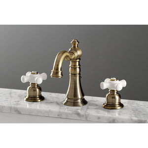 Fauceture FSC19733PX American Classic Widespread Bathroom Faucet, Antique Brass