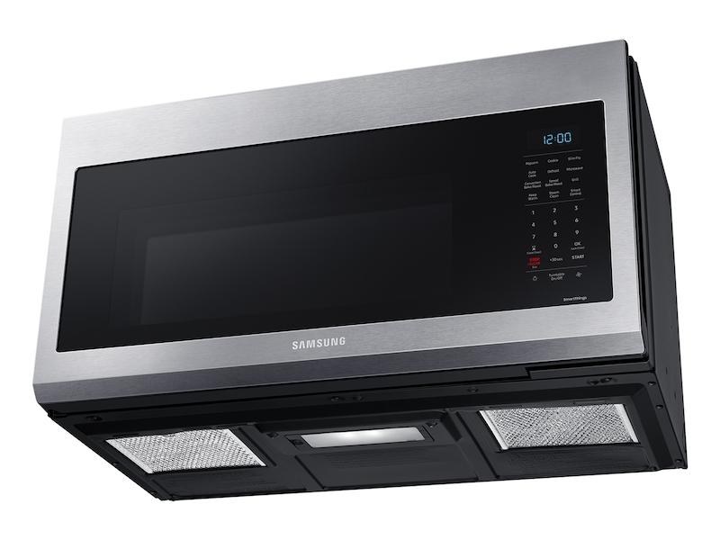 Samsung MC17T8000CS 1.7 CF Over-the-Range Microwave, Convection, Bottom Controls, Wi-Fi