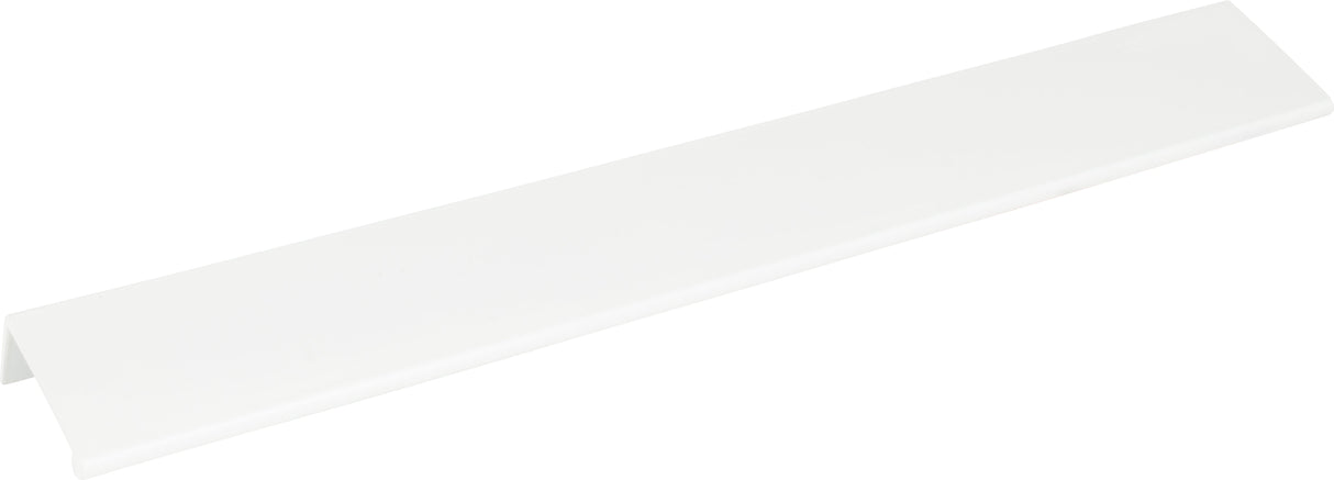Atlas Homewares Tab Edge Pull 12 5/8 Inch (c-c) High White Gloss