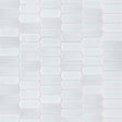 Retro picket bianco 11.5X14.25 porcelain mesh mounted mosaic tile SMOT-PT-RETBIA-PKT product shot multiple tiles angle view