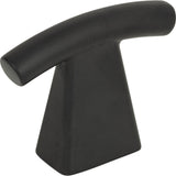 Atlas Homewares Fulcrum Knob 1 1/2 Inch Matte Black