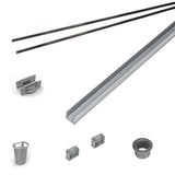 Infinity Drain RG 3836 36" PVC Component Only Kit for S-AG 38 and S-DG 38 series.