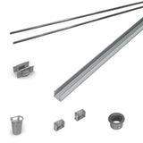 Infinity Drain RG 3836 36" PVC Component Only Kit for S-AG 38 and S-DG 38 series.
