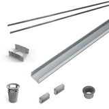 Infinity Drain RG 6548 48" PVC Component Only Kit for S-AG 65, S-DG 65, and S-TIF 65 series