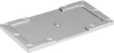 Atlas Homewares Campaign L-Bracket Backplate 3 11/16 Inch Polished Chrome