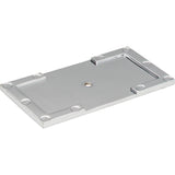 Atlas Homewares Campaign L-Bracket Backplate 3 11/16 Inch Polished Chrome