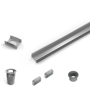 Infinity Drain RG-L 6548 48" PVC Component Only Kit for S-LAG 65, S-LT 65, and S-LTIF 65 series.