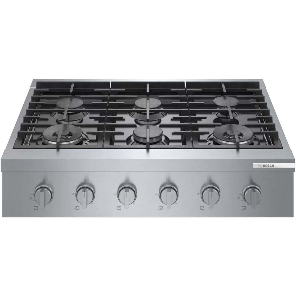 Bosch RGM8658UC 800 S 36" Gas Rangetop 6 Burner