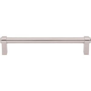 Top Knobs TK3212 Lawrence Pull 6 5/16 Inch Center to Center - Polished Nickel