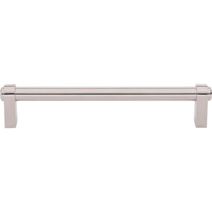 Top Knobs TK3212 Lawrence Pull 6 5/16 Inch Center to Center - Polished Nickel