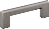 Atlas Homewares Round Rail Pull 3 3/4 Inch (c-c) Slate
