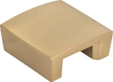 Atlas Homewares Centinel Solid Knob 1 1/4 Inch (c-c) Champagne