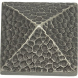 Atlas Homewares Craftsman Square Knob 1 1/4 Inch Pewter