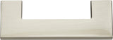 Atlas Homewares U Turn Pull 2 1/2 Inch (c-c) Brushed Nickel