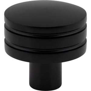 Atlas Homewares Griffith Knob 1 1/4 Inch Matte Black
