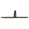 ALFI brand LED12S-BN Brushed Nickel 12" Square Multi Color LED Rain Shower Head