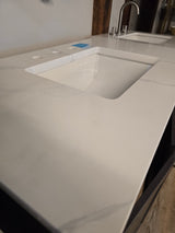 36" Wolf Grey Vanity Set with Pental Quartz Top