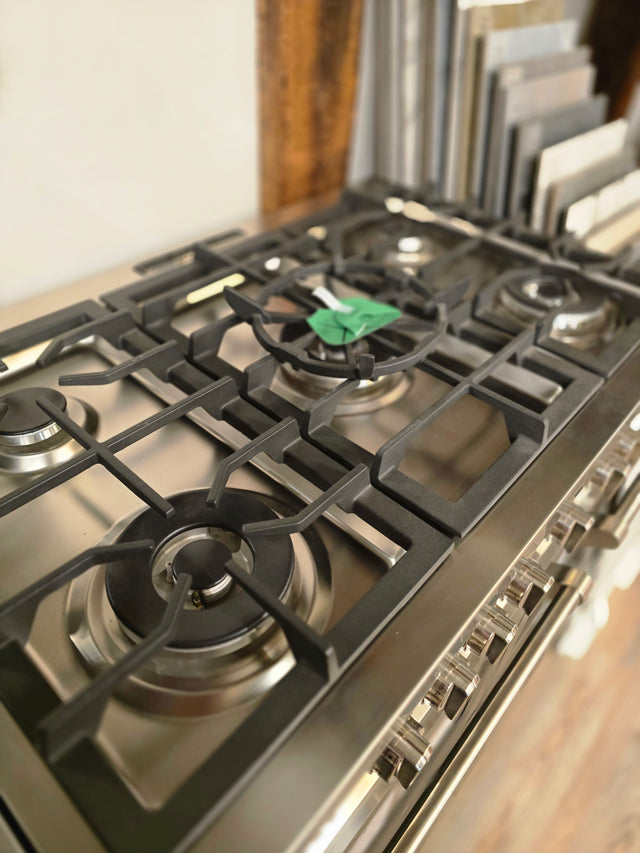 Verona VPFSGG365DE Prestige 36" Gas Double Oven Range - Matte Black ***OPEN BOX***