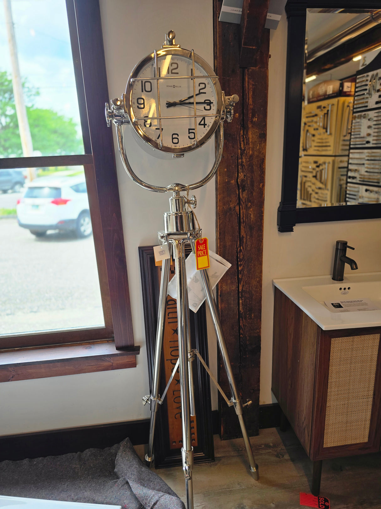 Howard Miller 615098 Nautical Marine Time Floor Clock (Showroom Display)