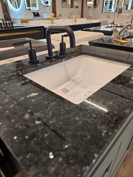 30" Green Bertch Harper Oak Pistachio Vanity Solid Wood Vaniy wtih Granite Top and Zline Faucet