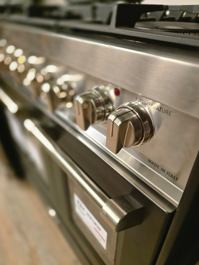 Verona VPFSGG365DE Prestige 36" Gas Double Oven Range - Matte Black ***OPEN BOX***
