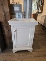 21" Framingham Vanity Set with Faucet and a Custom 24" Ceramic Top