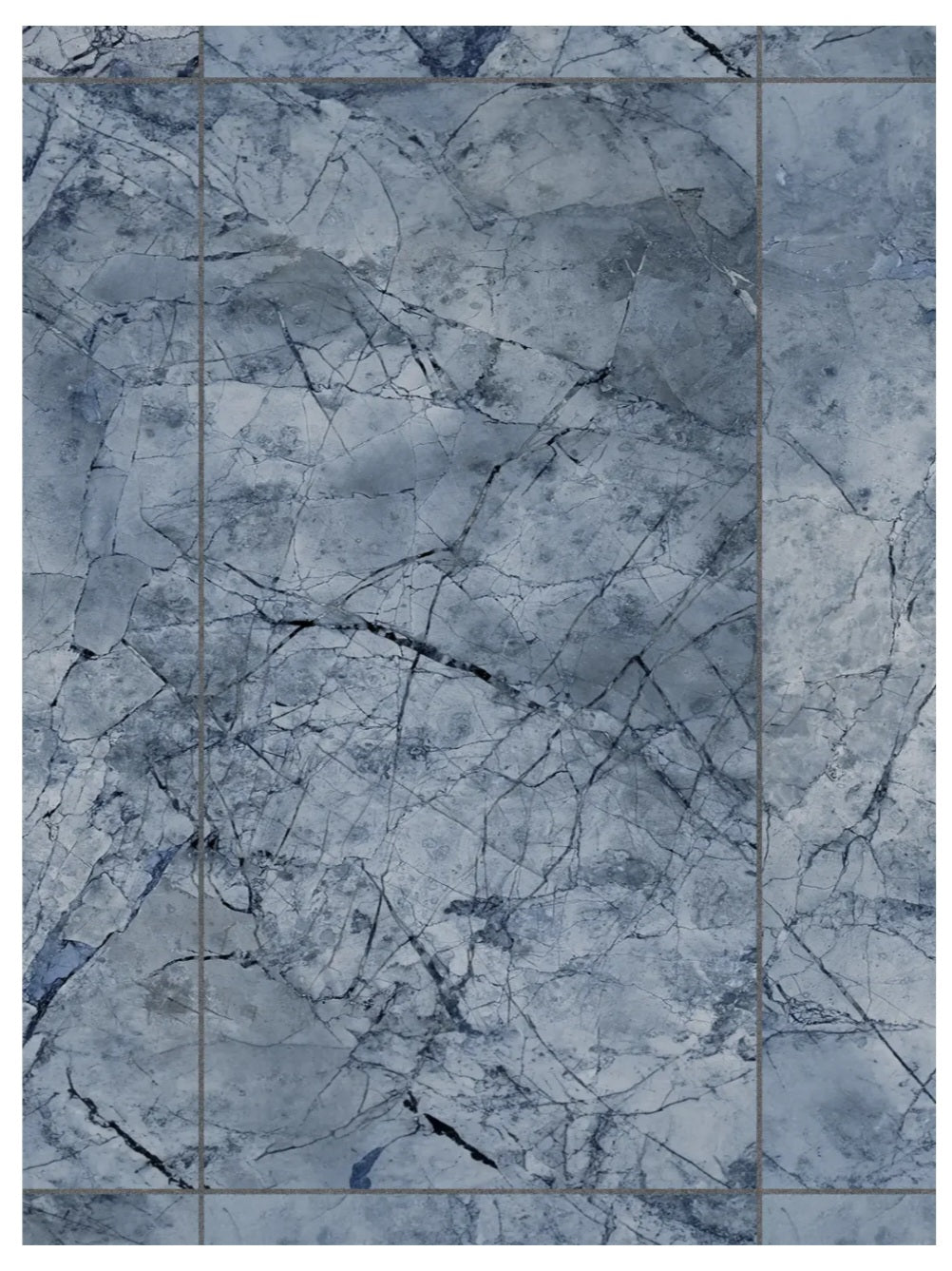 MSI Lambert Glacier 24" x 48" Polished Porcelain Floor and Wall Tile (Case)