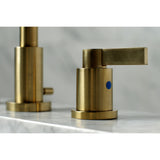 Fauceture FSC8923NDL NuvoFusion Widespread Bathroom Faucet, Brushed Brass