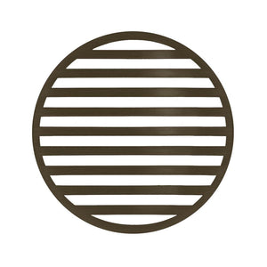 Infinity Drain RNS 5 5” Strainer - Lines Pattern for RN 5, RND 5, RNDB 5