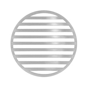 Infinity Drain RNS 5 5” Strainer - Lines Pattern for RN 5, RND 5, RNDB 5