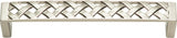 Atlas Homewares Lattice Pull 5 1/16 Inch (c-c) Brushed Nickel