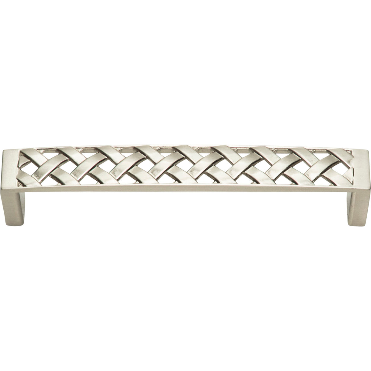 Atlas Homewares Lattice Pull 5 1/16 Inch (c-c) Brushed Nickel