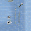 Royal azure 3x6 glossy glass blue subway tile SMOT-GL-T-ROYAZU36 product shot multiple tiles wall view1 #Size_3"x6"