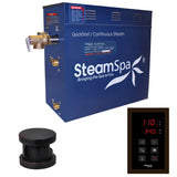 SteamSpa Oasis 4.5 KW QuickStart Acu-Steam Bath Generator Package in Oil Rubbed Bronze OAT450OB