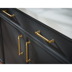 Atlas Homewares Everitt Pull 8 13/16 Inch (c-c) Warm Brass