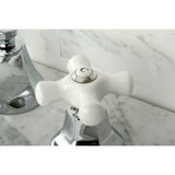 Kingston Brass KS4461PX 8 in. Widespread Bathroom Faucet, Polished Chrome