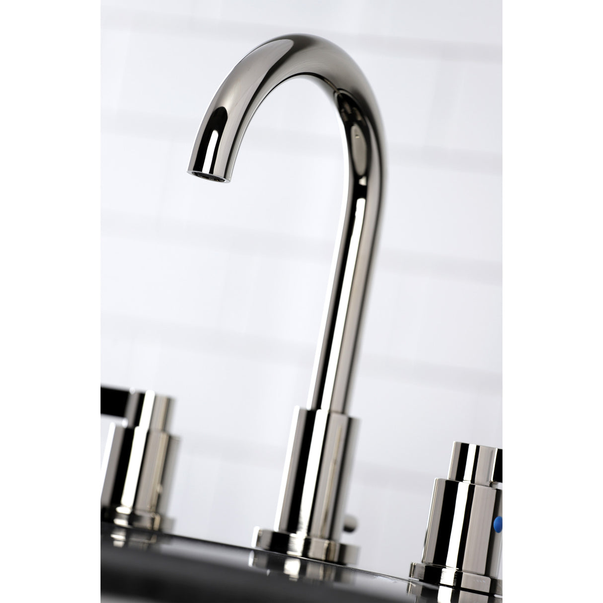 Fauceture FSC8929NDL NuvoFusion Widespread Bathroom Faucet, Polished Nickel