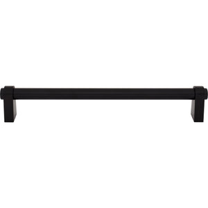 Top Knobs TK3216 Lawrence Appliance Pull 12 Inch Center to Center - Flat Black