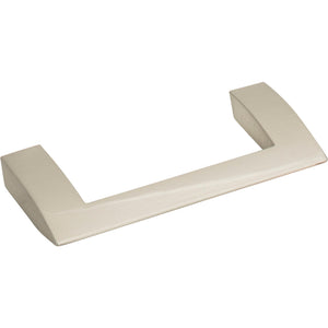 Atlas Homewares Angled Drop Pull 3 3/4 Inch (c-c) Brushed Nickel